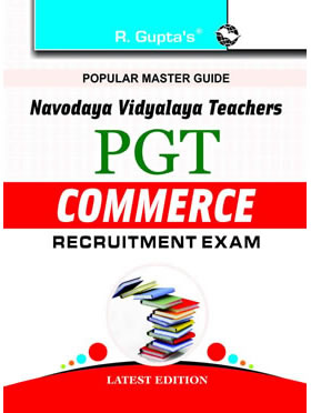 RGupta Ramesh Navodaya Vidyalaya: PGT (Commerce) Recruitment Exam Guide English Medium